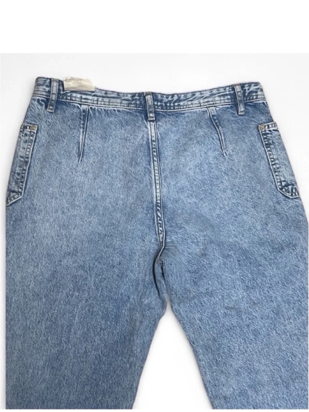 We The Free Jeans Womens 29 Blue Medium Wash Mid Rise Wide Leg Flare Frayed